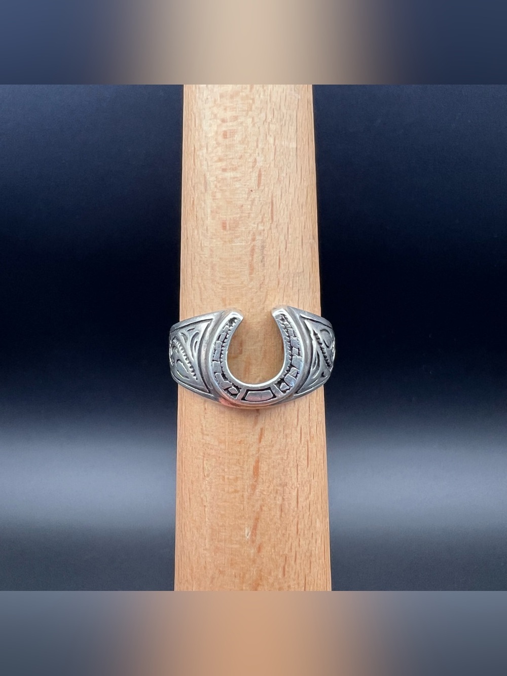 Sterling Silver Horseshoe Ring